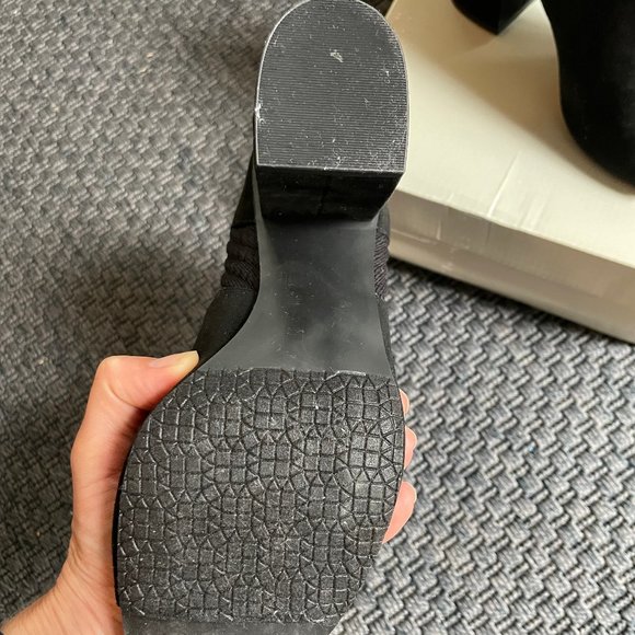 Peep Toe Ankle Booties - Picture 4 of 5